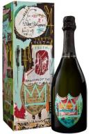 Dom Perignon Tribute To Jean-michel Basquiat Blue Crown 2015 (750)