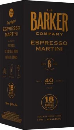 The Barker Company Espresso Martini (1.75L) (1.75L)