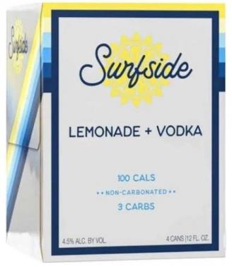 Surfside Lemonade + Vodka (4 pack 12oz cans) (4 pack 12oz cans)